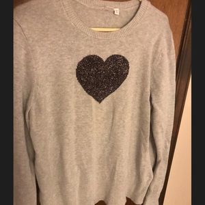 GAP Heart Sweater